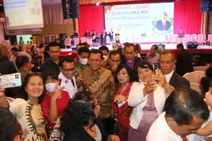 Gubernur Ansar Hadiri Perayaan Natal Oikoumene Kepri tahun 2022 dan tahun baru 2023