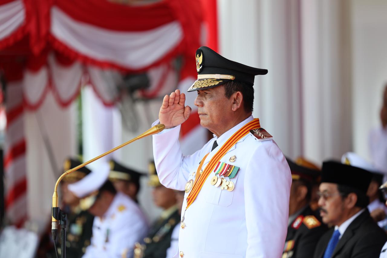 Gubernur Ansar Ahmad Pimpin Upacara Peringatan HUT ke-80 Kemerdekaan RI Tingkat Provinsi Kepri