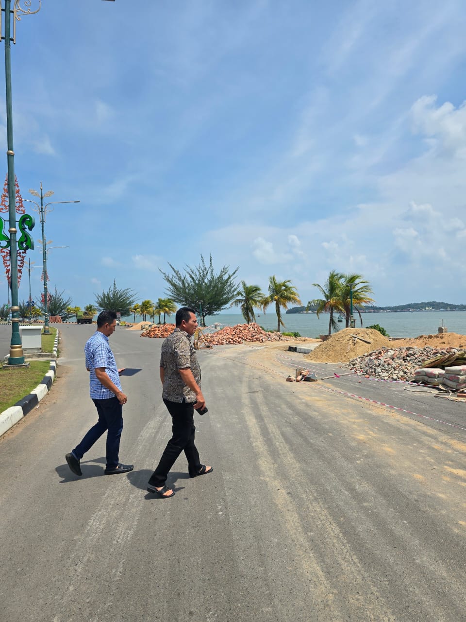 Pemprov Kepri Laksanakan Penataan Lanjutan Taman Gurindam 12, Dari Joging Track hingga Podium tempat Menikmati Sunset