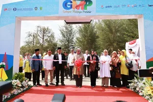 Gubernur Ansar Buka Pameran GMP BI, Kenalkan Produk UMKM Asli Natuna