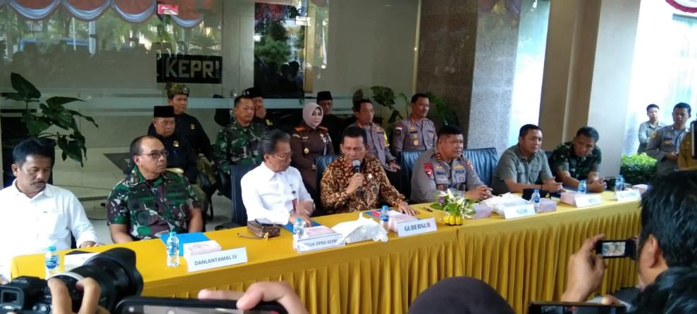 Gubernur Kepri & Forkopimda Himbau Masyarakat Menjaga Kamtibmas