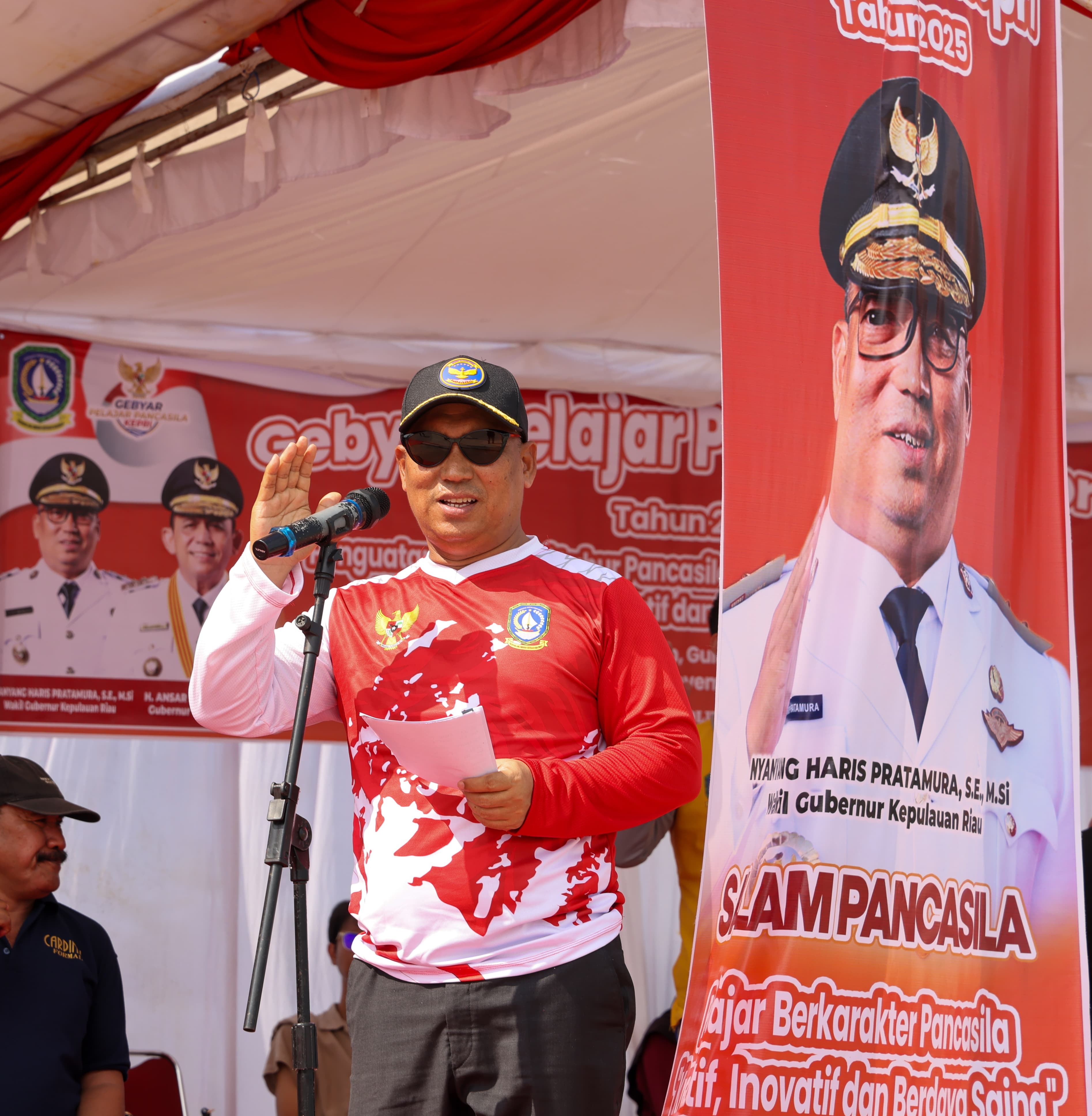 Sebanyak 2.200 Peserta Meriahkan Gebyar Pelajar Pancasila 2025 di Tugu Sirih Tanjungpinang