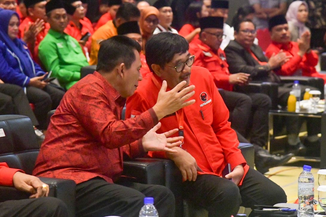 Gubernur Ansar Hadiri Pembukaan Konferda dan Konfercab PDIP Kepri 2025