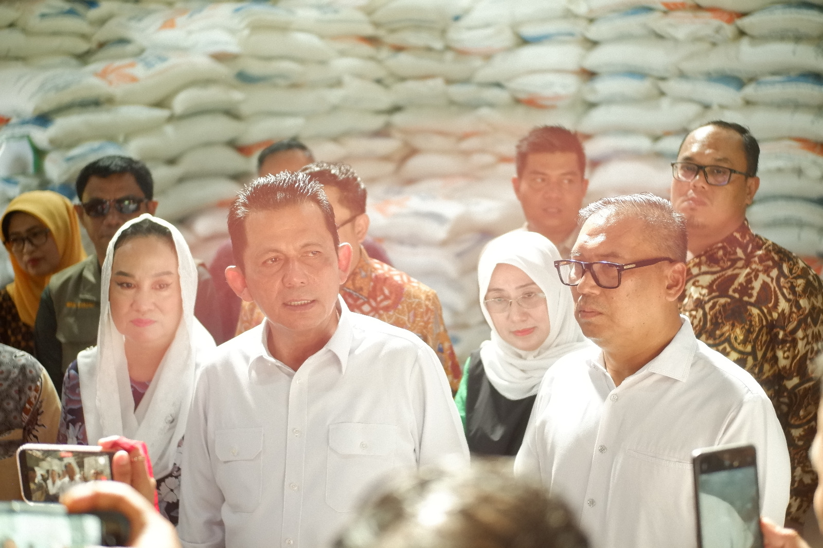 KEPALA DKP2KH HADIRI ACARA LAUNCHING PENYALURAN BANTUAN PANGAN DI KABUPATEN NATUNA