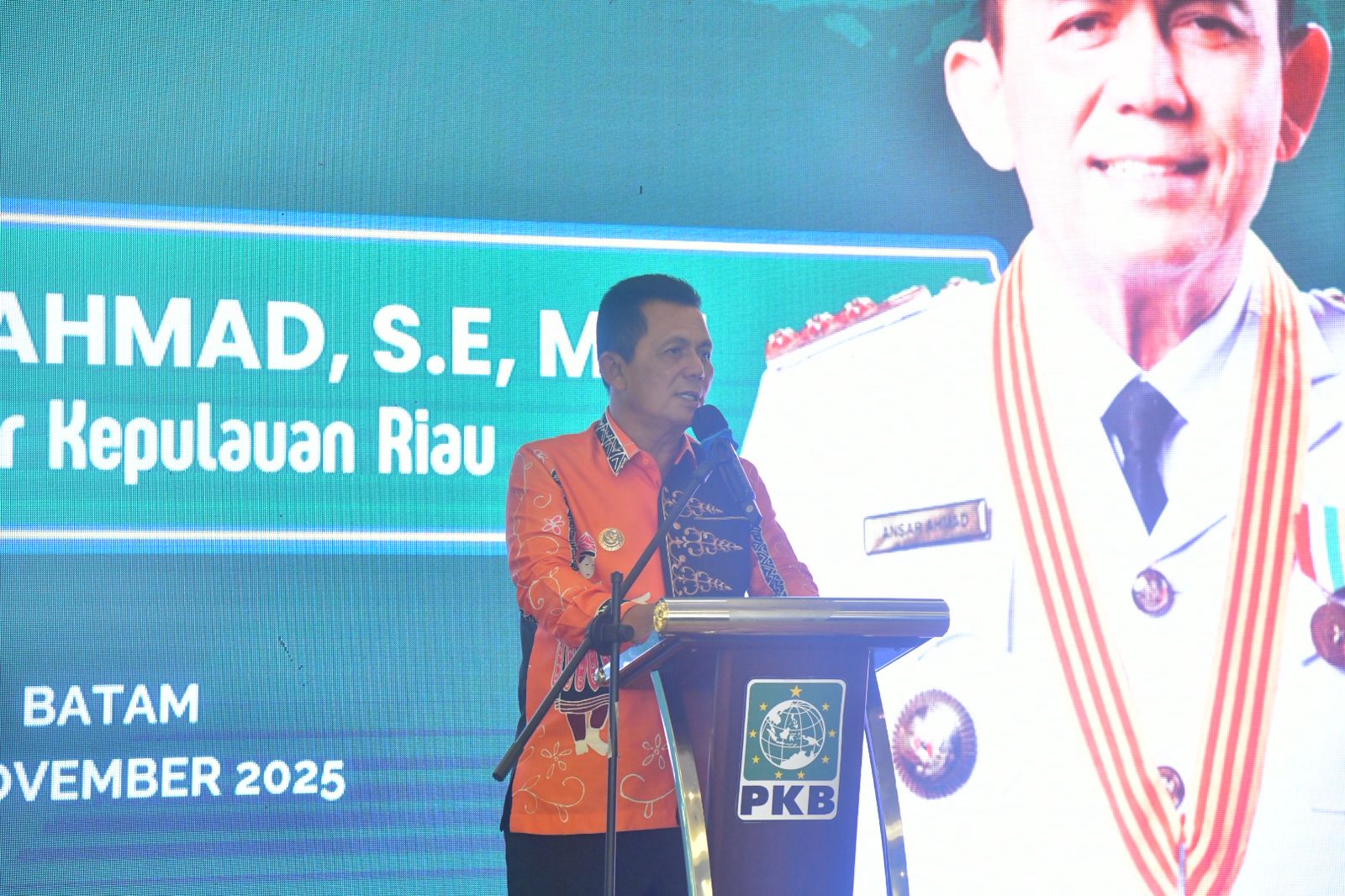 Gubernur Ansar Apresiasi Muswil PKB Kepri sebagai Momentum Penguatan Pembangunan Daerah