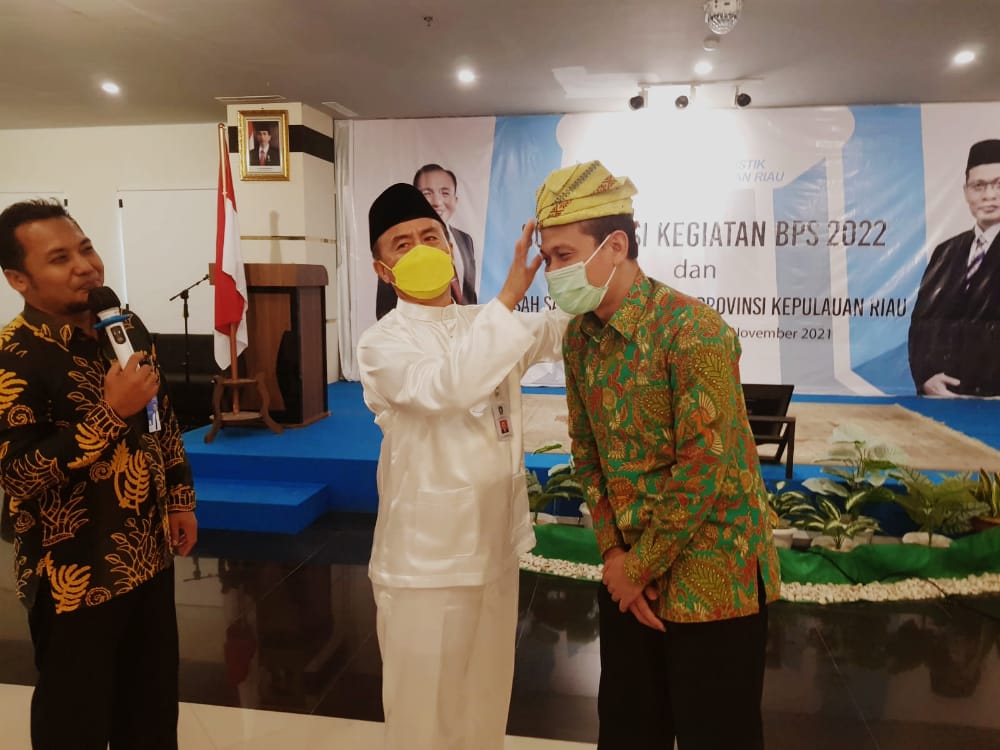Hadiri Pisah Sambut K.a BPS Kepri - Ini Pesan Kadiskomifo Kepri Kepada KA BPS Kepri