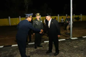 Gubernur Ansar Ikuti Apel Kehormatan dan Renungan Suci di TMP Natuna