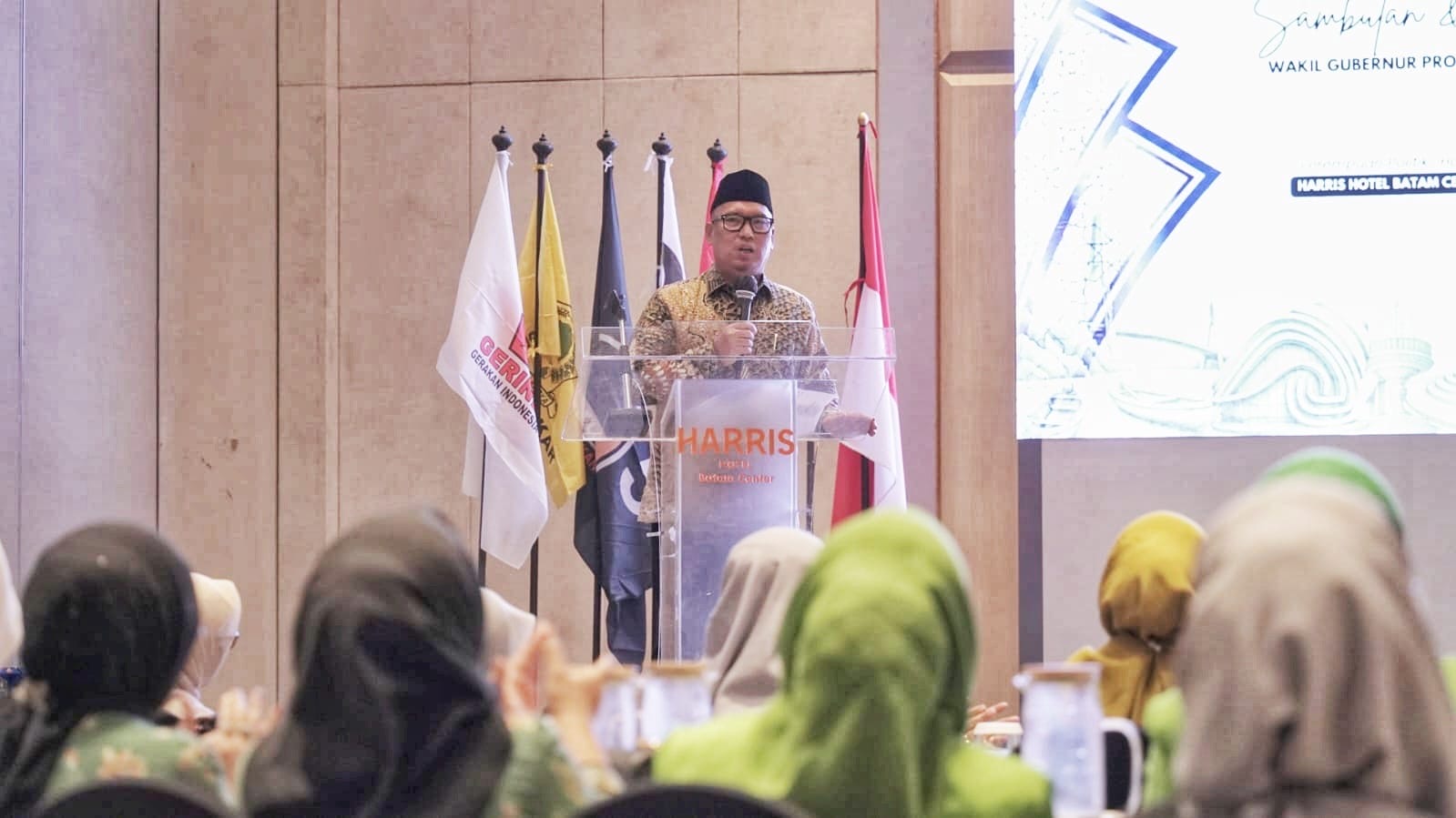 Wagub Nyanyang Hadiri Pelantikan Pengurus KPPI, Dorong Perempuan Jadi Motor Pembangunan