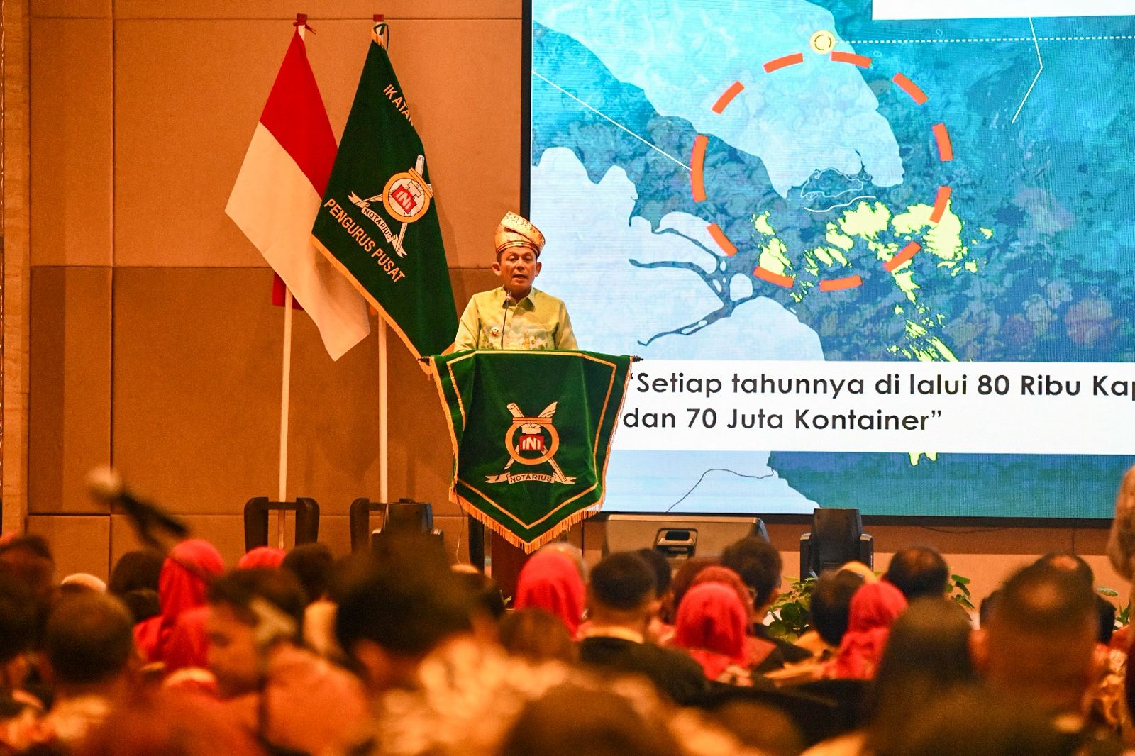 Gubernur Ansar Ahmad Hadiri Pra Kongres INI di Batam, Menteri Hukum Dorong Digitalisasi Layanan