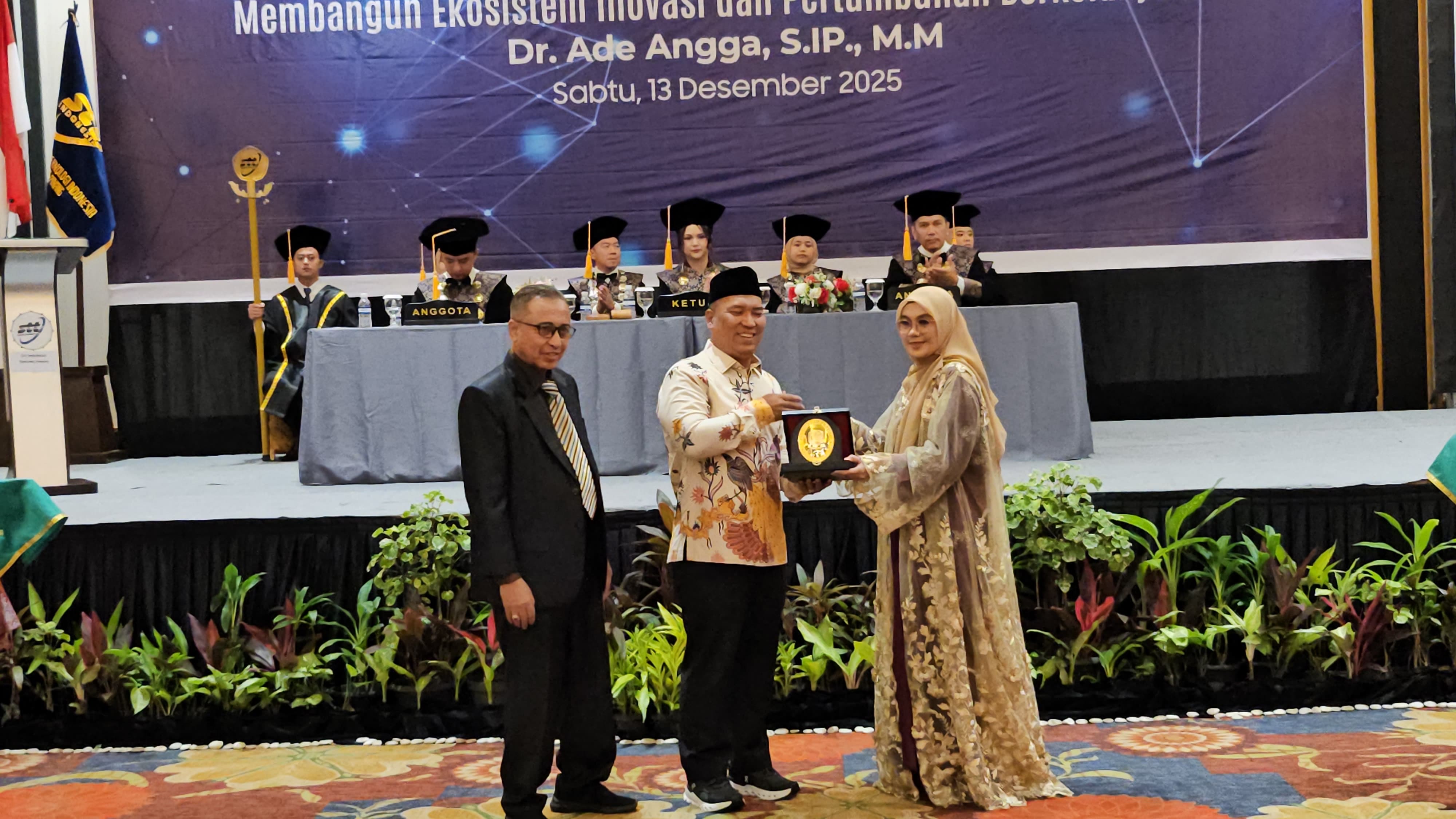 Wagub Nyanyang Hadiri Wisuda ke-14 STTI Tanjungpinang, Tekankan Peran Lulusan Hadapi Era Society 5.0
