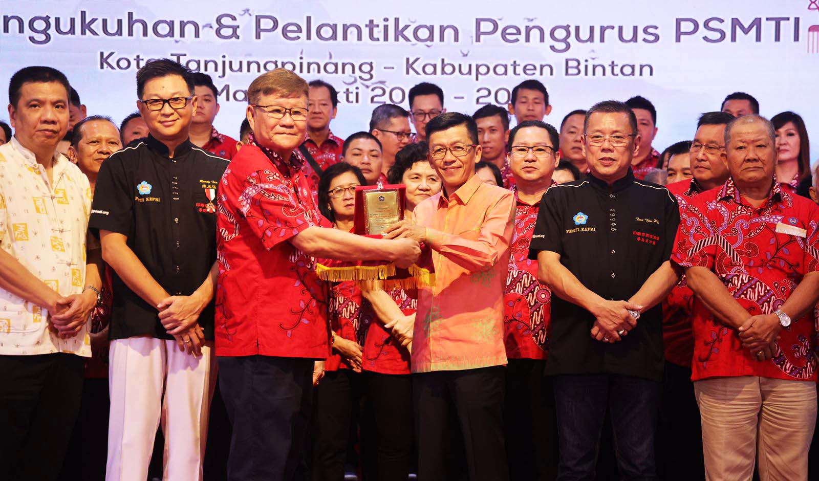 Hadiri Pelantikan Pengurus PSMTI Tanjungpinang - Bintan, Hasan Ajak Jadi Agen Perubahan