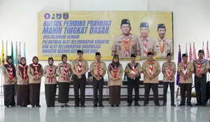 Adi Prihantara Lantik Kelengkapan Kwarda dan Buka KMD 2024