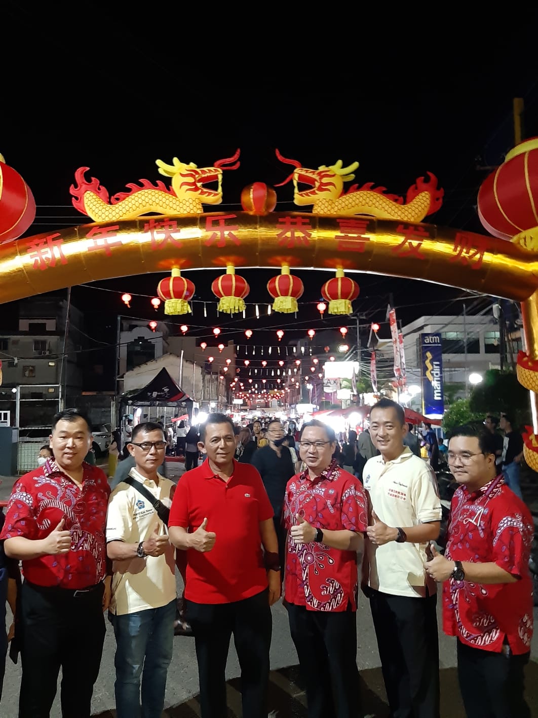 Tinjau Pasar Imlek di Jalan Merdeka, Ansar Ingin Tanjungpinang Menjadi Heritage City-nya Kepri