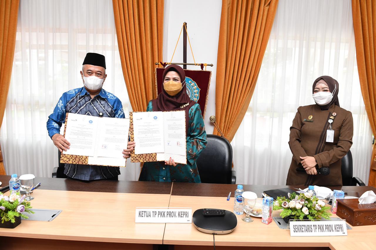 TP PKK Kepri Dan BKKBN Kerjasama Atasi Stunting