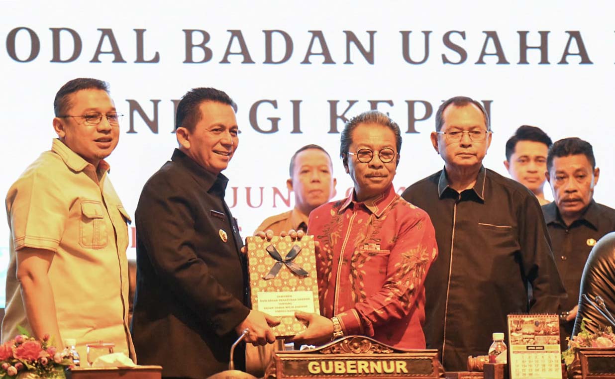 Kejar Tambahan PAD dari Participating Interest: Gubernur Ansar Usulkan Ranperda BUMD Energi Kepri