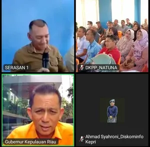 Gubernur Ansar Serahkan Bantuan Cadangan Pangan untuk Masyarakat Serasan