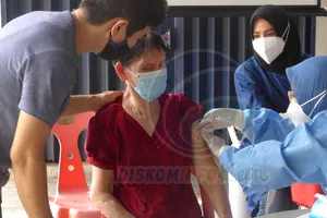 Capaian Vaksinasi Lansia Kepri 52,68 Persen