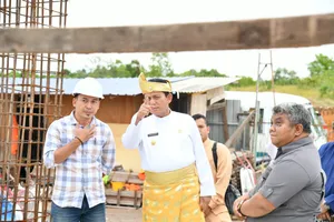 Gubernur Ansar Tinjau Langsung Lokasi Pembangunan BLK Karimun