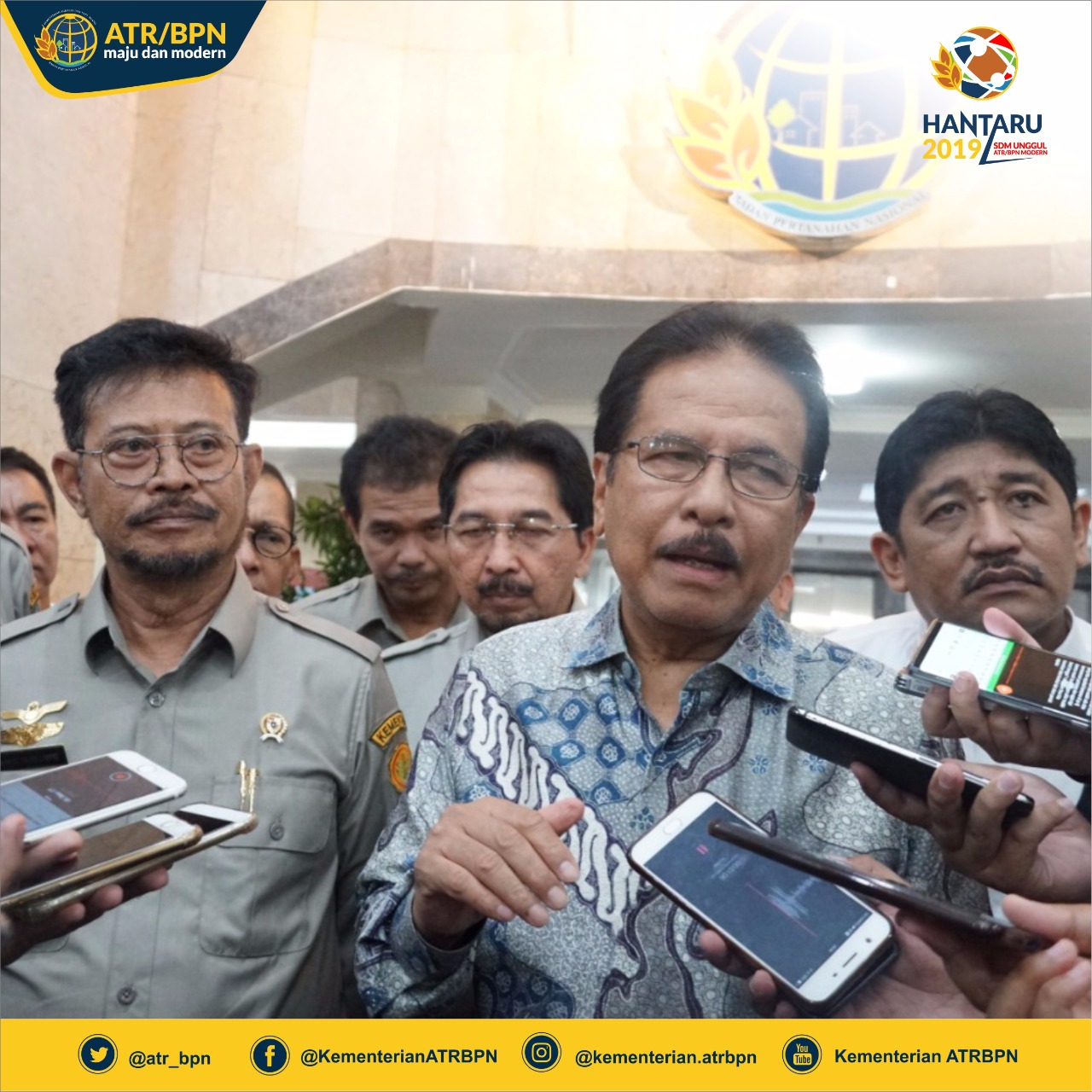 Kementerian ATR/BPN Bersama Kementerian Pertanian Sepakat Perbaiki Data Luas Lahan Baku Sawah