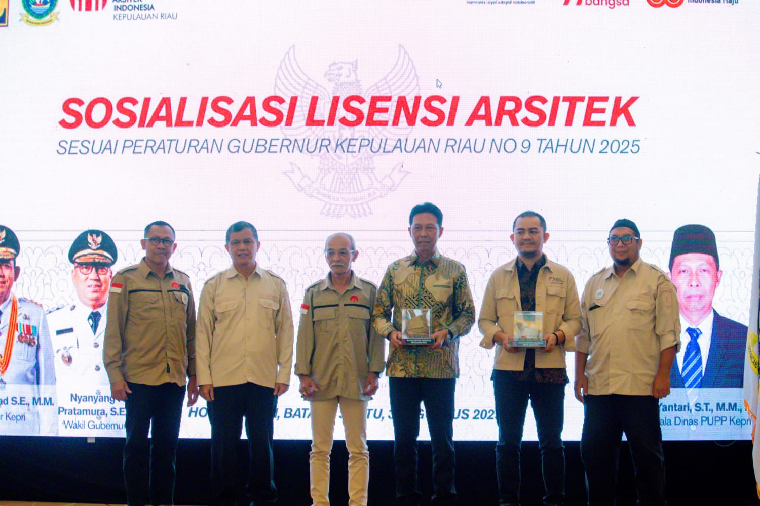 Pemprov Kepri dan IAI Kepulauan Riau Gelar Sosialisasi Pergub No. 9 Tahun 2025 tentang Lisensi Arsitek