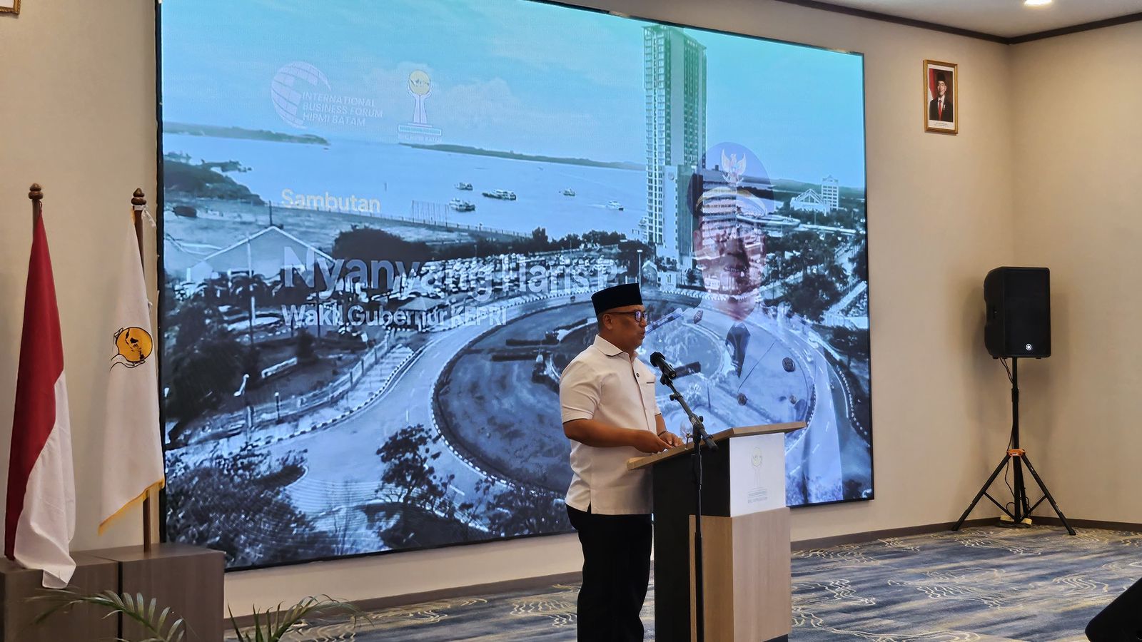 Buka Seminar Bisnis HIPMI, Wagub Nyanyang: Forum Ini Jadi Jejaring Strategis Pengusaha Muda