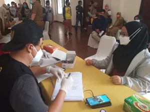PELAKSANAAN SWAB ANTIGEN KEPADA PESERTA SKD CPNS KEPRI