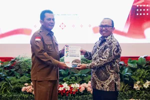 Gubernur Ansar Serahkan DIPA dan TKD Kepri 2025 Sebesar Rp15,94 Triliun Secara Digital