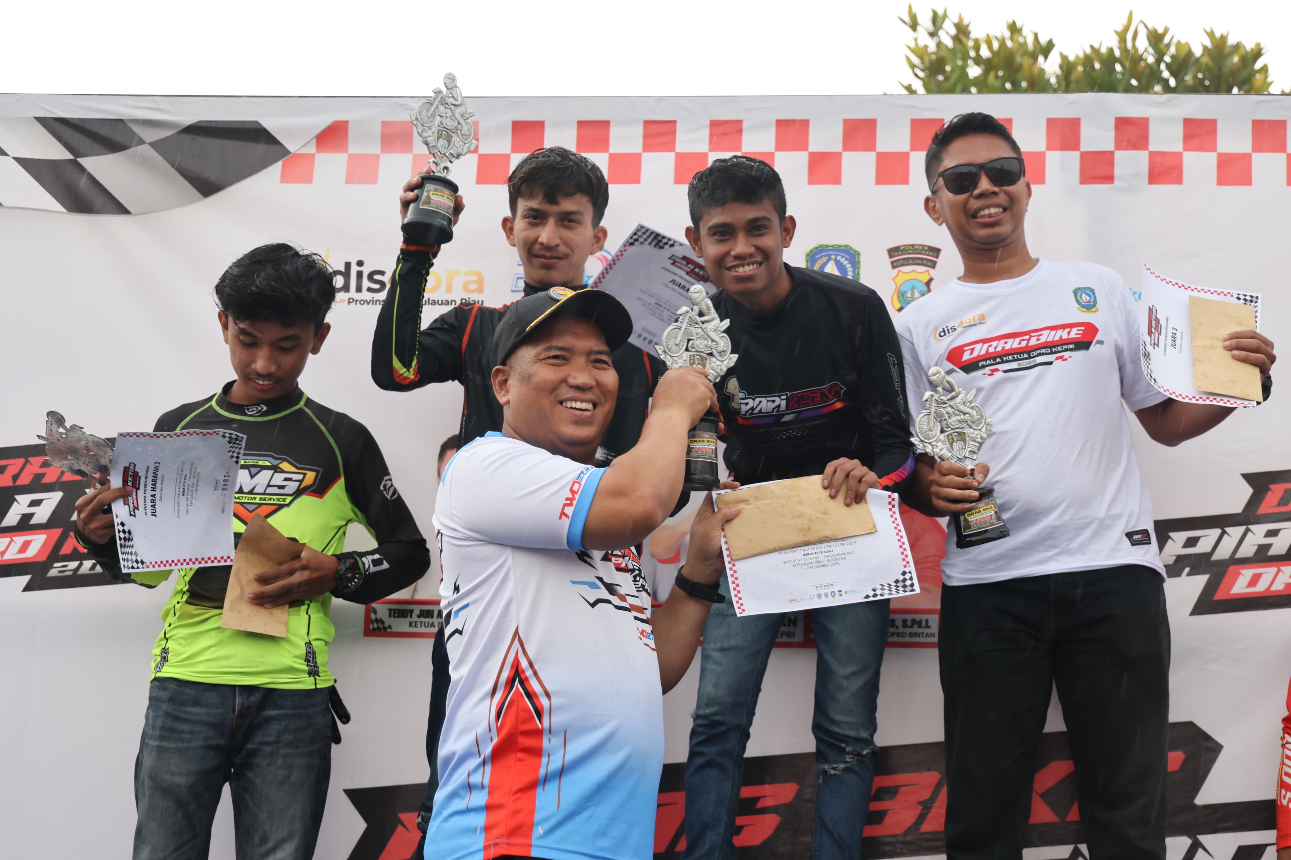 Wagub Nyanyang Hadiri Pembukaan Drag Bike Piala Ketua DPRD Kepri 2025