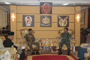 Panglima TNI Siap Menerima Gelar Adat