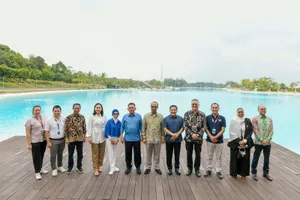 Diajak Gubernur ke Kawasan Wisata Lagoi, Dubes UEA Terpesona Dengan Bentangan Alamnya