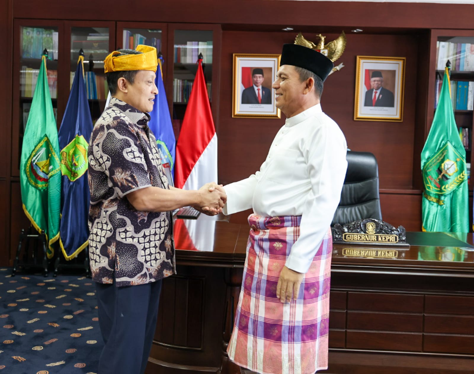 Silaturahmi Dengan Kajati Kepri Rudi Margono, Gubernur Ansar Ingin Kolaborasi Tetap Terjaga