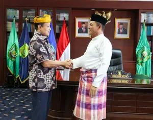 Silaturahmi Dengan Kajati Kepri Rudi Margono, Gubernur Ansar Ingin Kolaborasi Tetap Terjaga