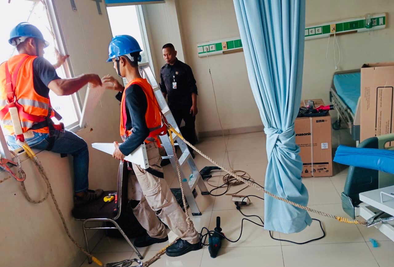 RSUD Raja Ahmad Tabib Berupaya Maksimal Perbaiki Pendingin Udara Ruangan