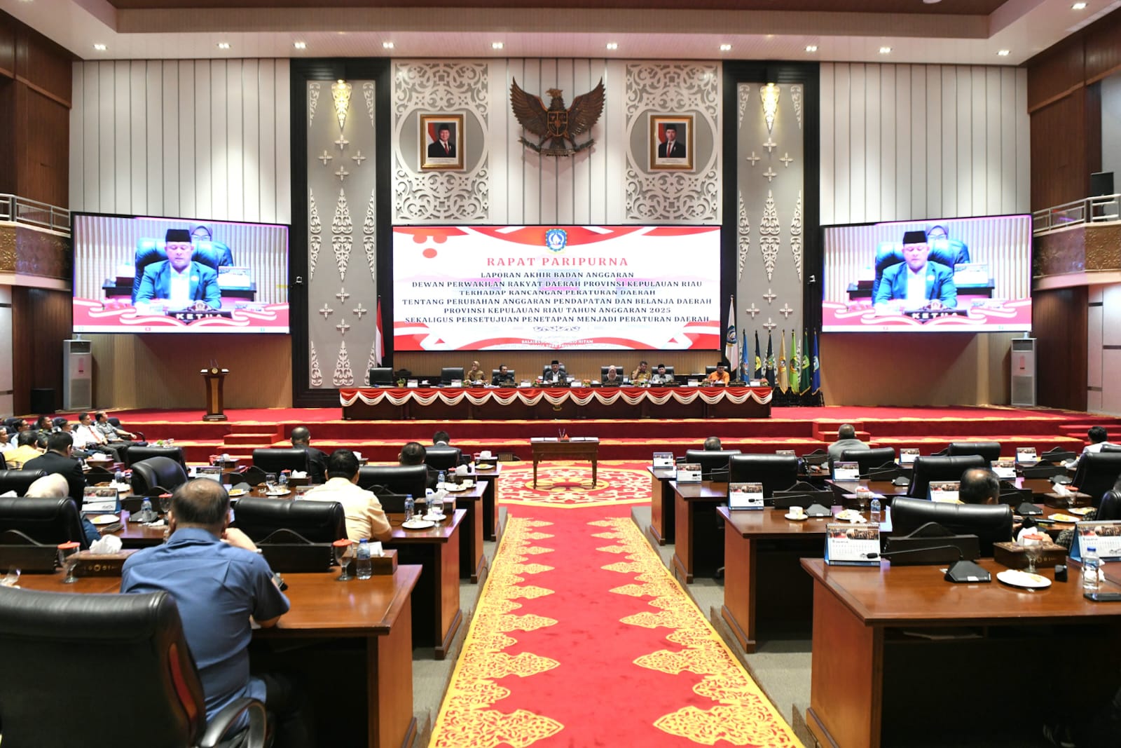 Fraksi-Fraksi DPRD Kepri Sampaikan Pendapat Akhir, Setujui Perubahan APBD 2025