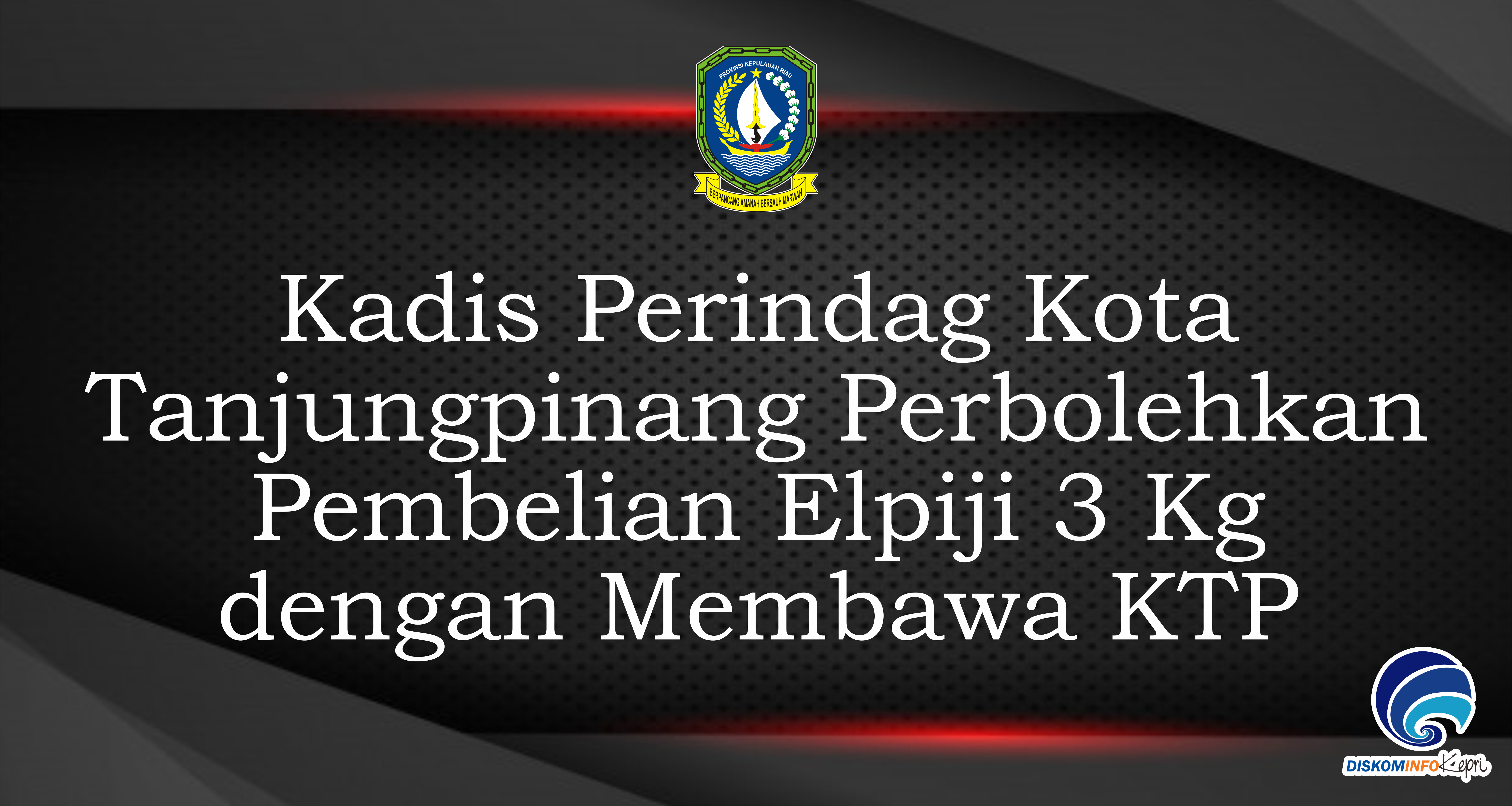 Pemprov Kepri Serahkan Bansos Kepada Masyarakat Terdampak Covid-19 - Baik yang Dinyatakan Positif, PDP dan Meninggal Dunia