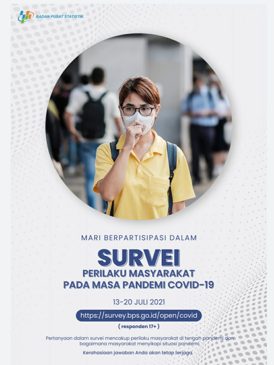 BPS Survei Kepatuhan Masyarakat  Pada Masa Pandemi Covid-19