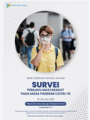 BPS Survei Kepatuhan Masyarakat  Pada Masa Pandemi Covid-19