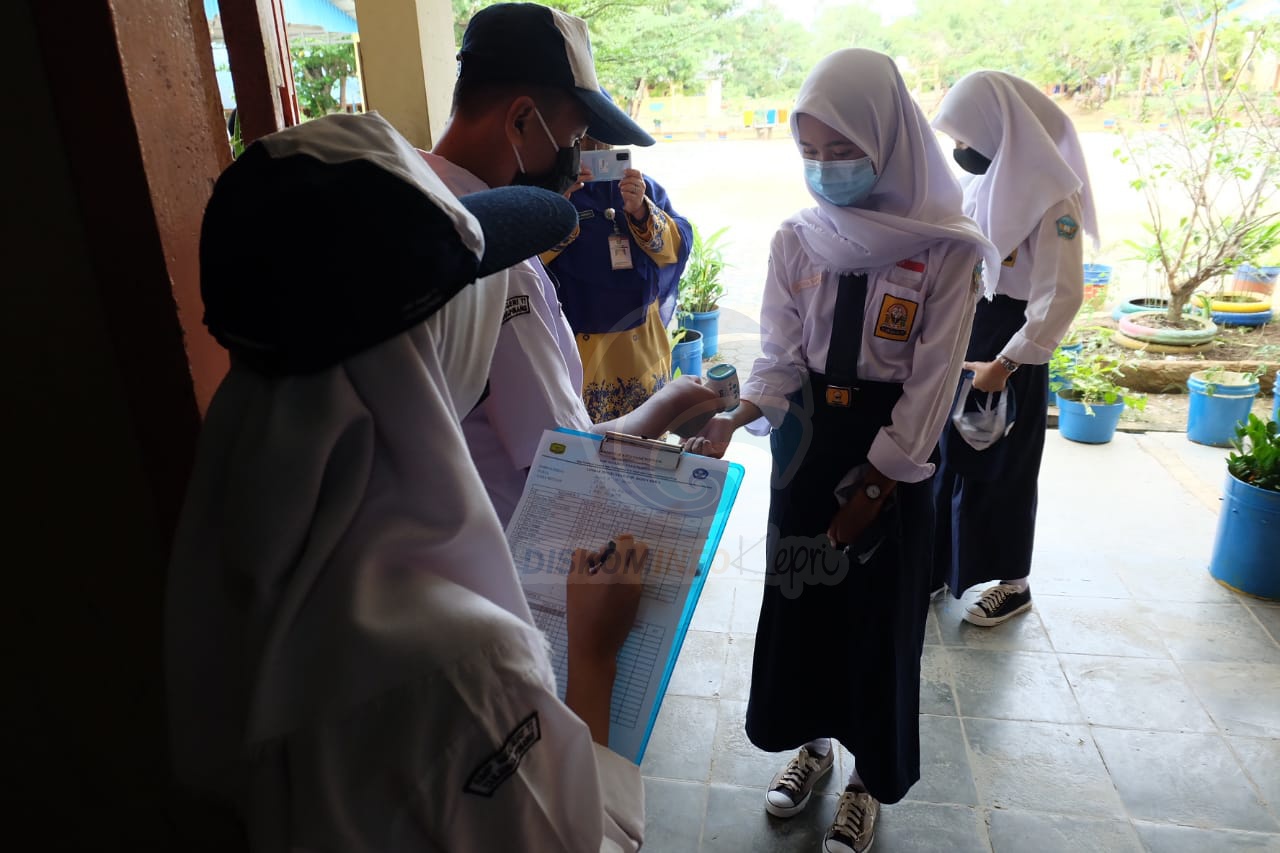 Tanjungpinang Uji Coba Tatap Muka di Sekolah