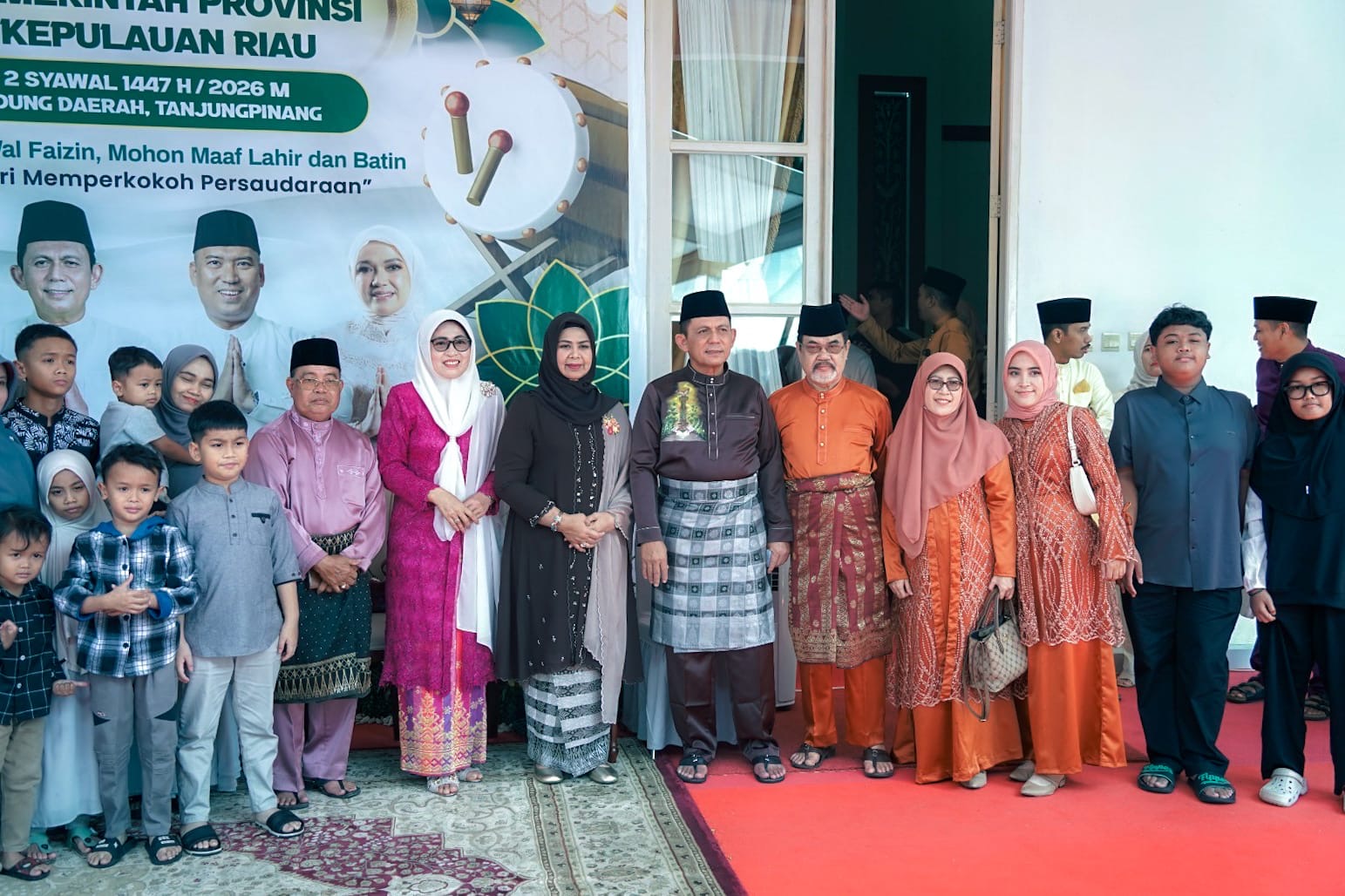 Open House Idul Fitri Hari ke-2, Gubernur Ansar Sambut Hangat Warga Kepri di Gedung Daerah