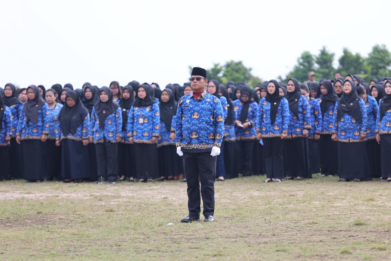 Wagub Nyanyang Pimpin Upacara HUT ke-54 KORPRI: Tegaskan Profesionalisme ASN di Era Transformasi Digital