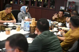 Gubernur Ansar Akan Usulkan Rencana Revitalisasi Pasar Baru Tanjungpinang