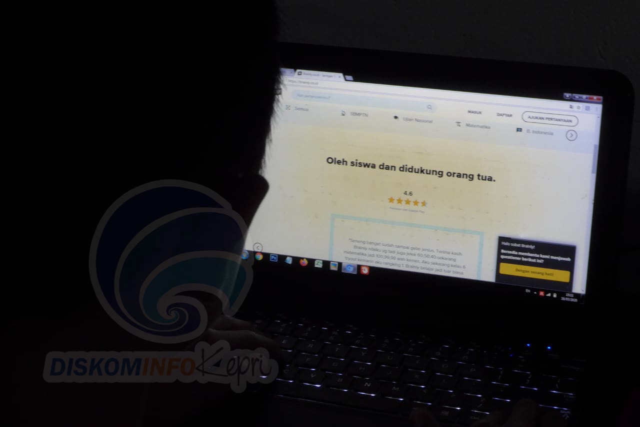 Siswa Tanjungpinang Isi Liburan Dengan Bikin PR