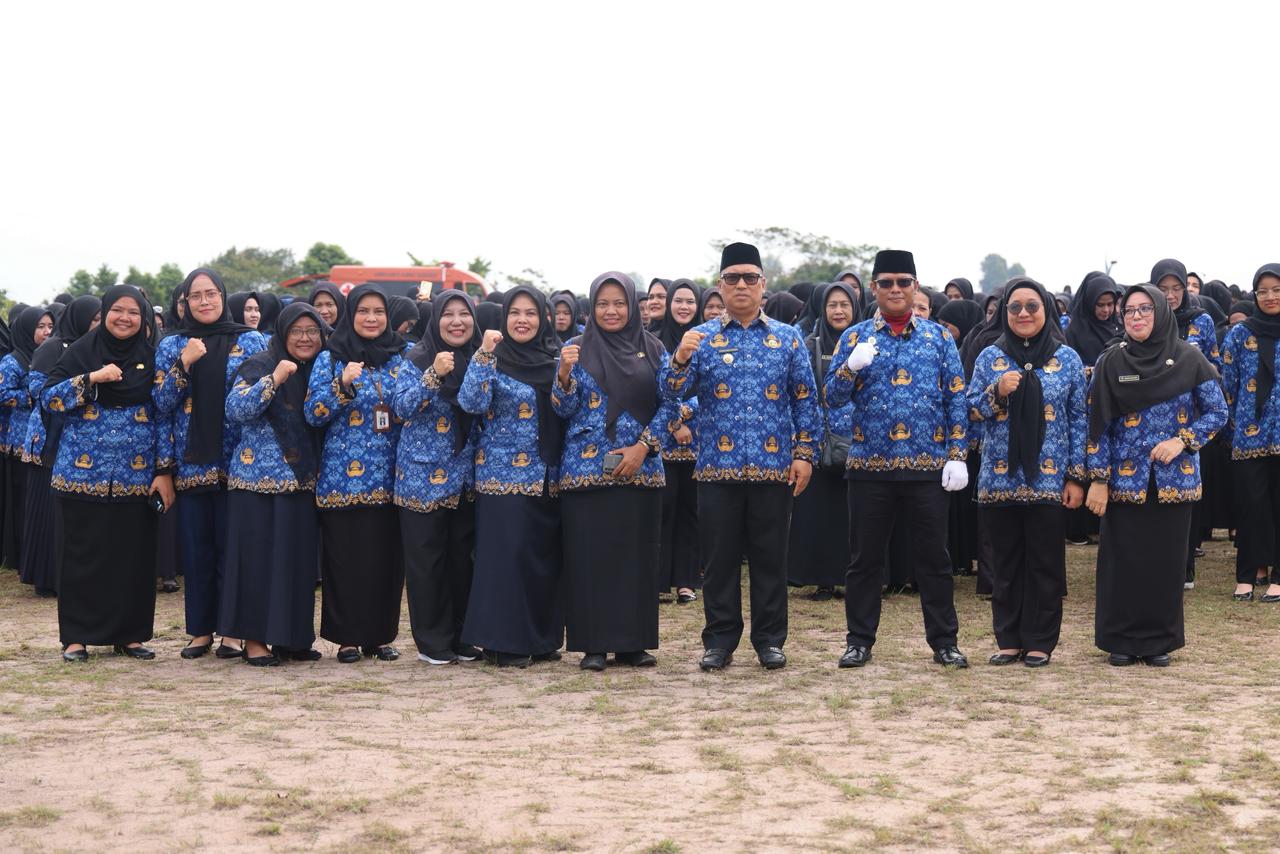 Wagub Nyanyang Pimpin Upacara HUT ke-54 KORPRI: Tegaskan Profesionalisme ASN di Era Transformasi Digital