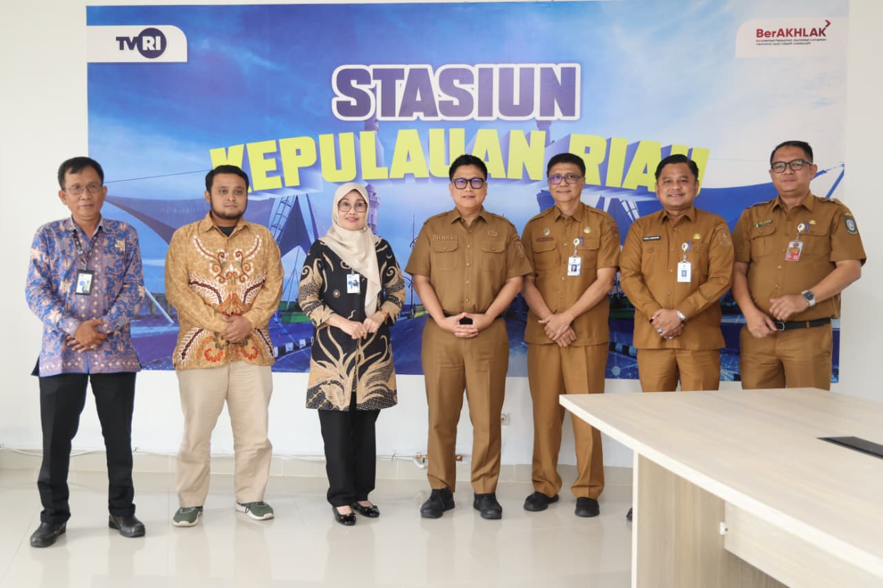 Kadiskominfo Kepri Perkuat Sinergi Penyiaran, Kunjungi Stasiun TVRI Kepulauan Riau