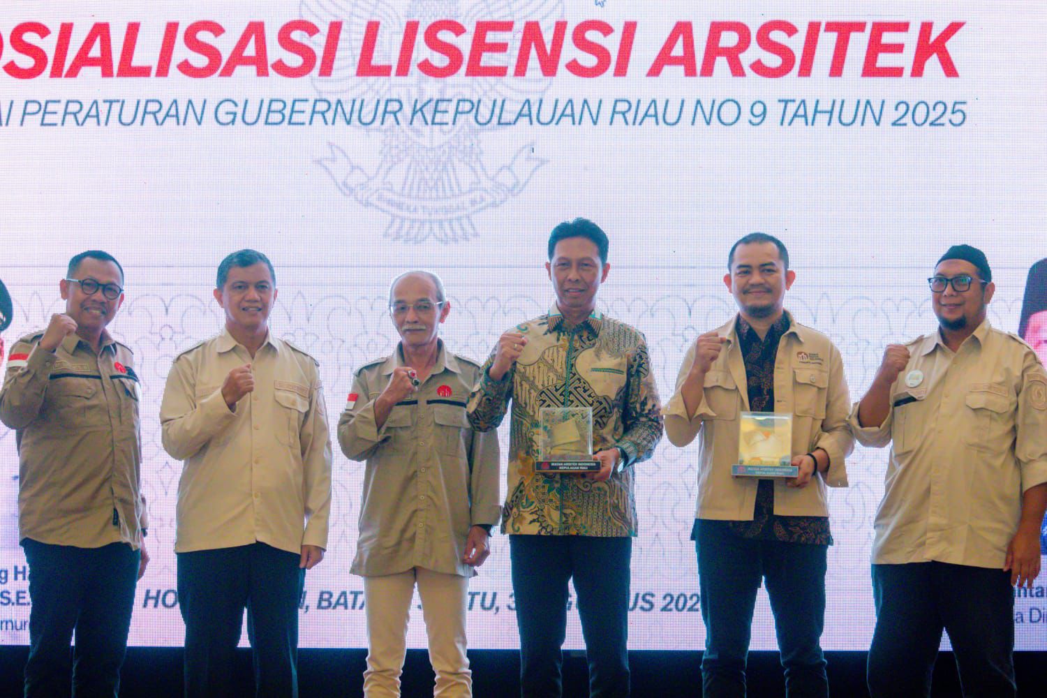 Pemprov Kepri dan IAI Kepulauan Riau Gelar Sosialisasi Pergub No. 9 Tahun 2025 tentang Lisensi Arsitek