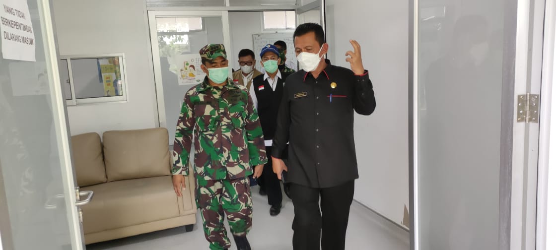 Gubernur Ansar Ahmad Tinjau RSKI Pulau Galang