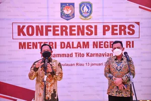 Mendagri Sebut Pemprov Kepri Telah  Berhasil Meredam Pandemi Covid-19 Dengan Baik