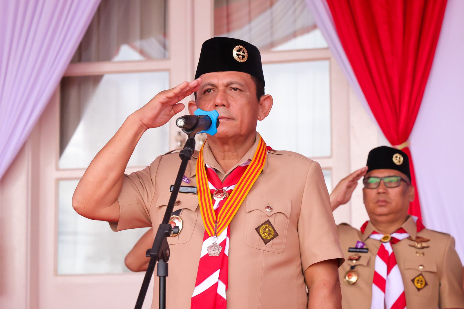 Gubernur Ansar Pimpin Upacara Hari Pramuka ke-64, Ajak Generasi Muda Jadi Insan Pancasila