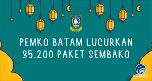 Pemko Batam Lucurkan 35.200 Paket Sembako