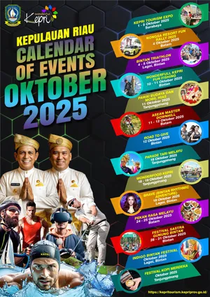 Dispar Kepri Luncurkan 14 Even Pariwisata di Oktober 2025, Catat Lokasi dan Waktu Pelaksanaannya